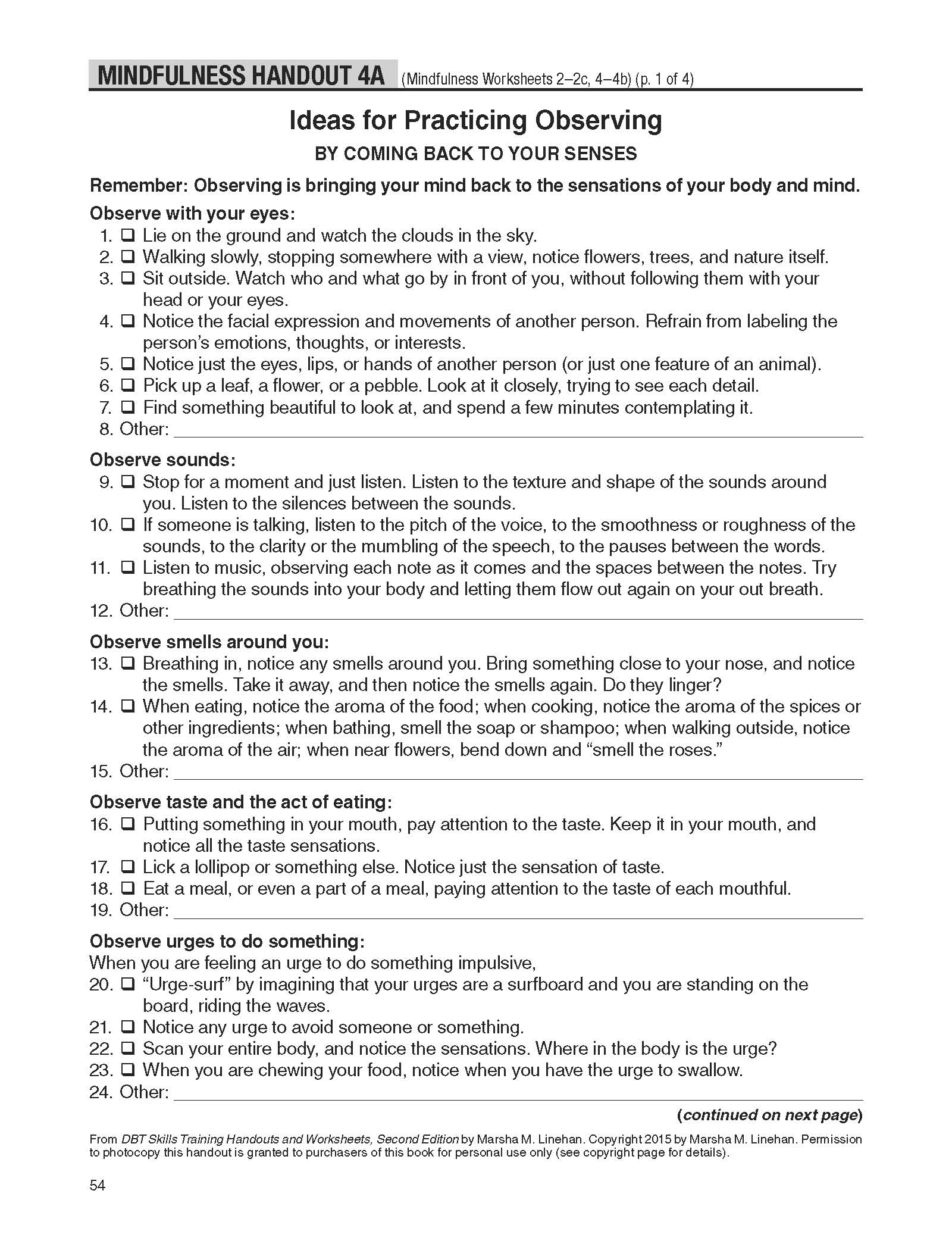 DBT® Skills Training Handouts and Worksheets, 2 edition-教学技巧提升-教师资源馆-商城