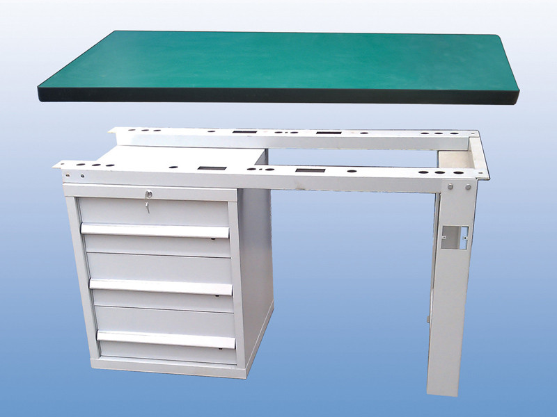 重型工作台结构图