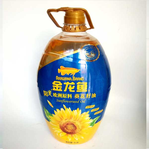 金龙鱼 阳光葵花籽油5l 非转基因食用油包邮