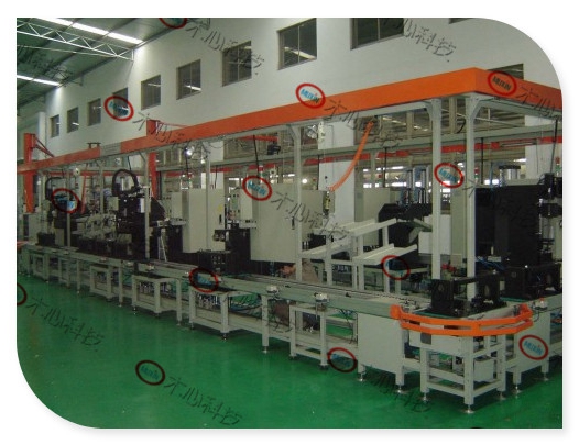 制动卡钳装配检测线