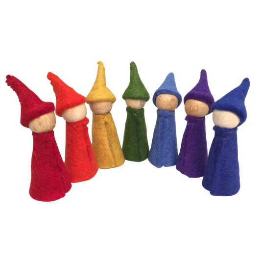 Rainbow Gnomes彩虹精灵/7pc