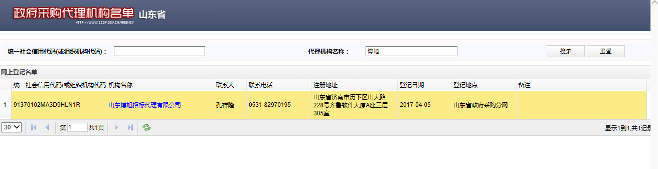 政府采购代理机构名单_中国政府采购网