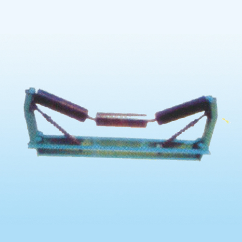 槽角可调板式托辊组