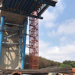 中交二航局新建福廈鐵路6標(biāo)項目工地現(xiàn)場