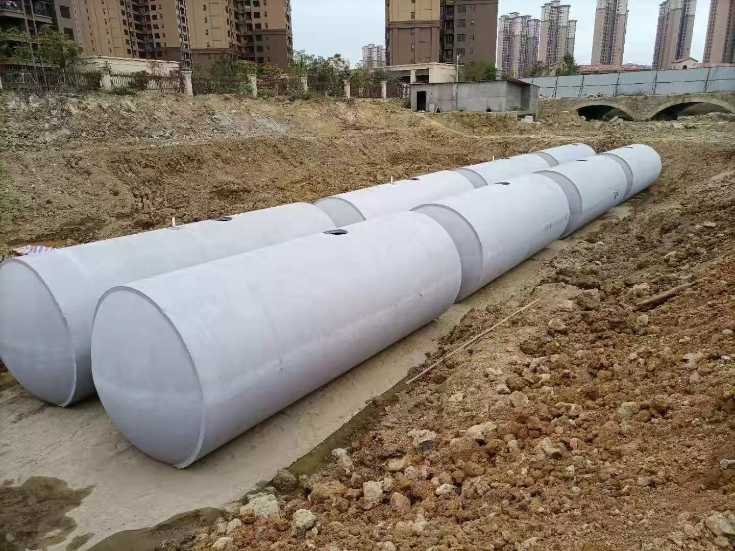 广东惠州市400吨蓄水池合作案例
