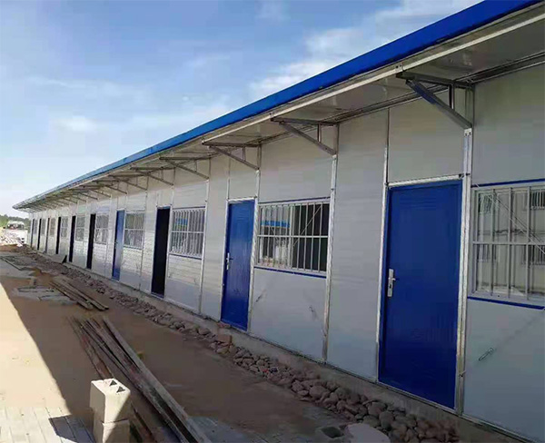 合肥某建筑工地集装箱房屋案例