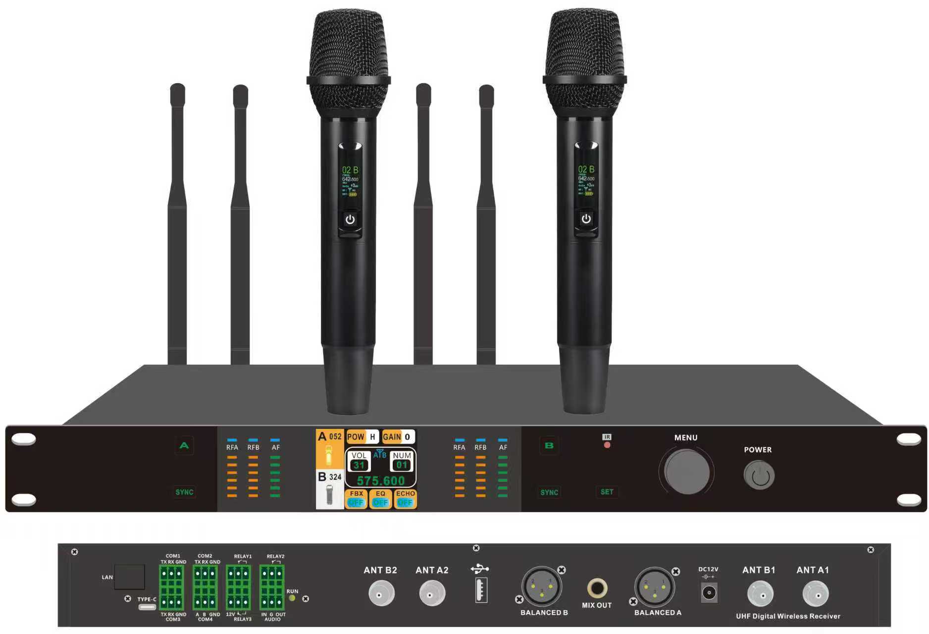 AI无线话筒HT-102AI