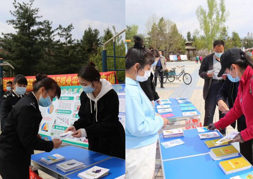 吉林省敦化市市场监管局开展防灾减灾宣传活动