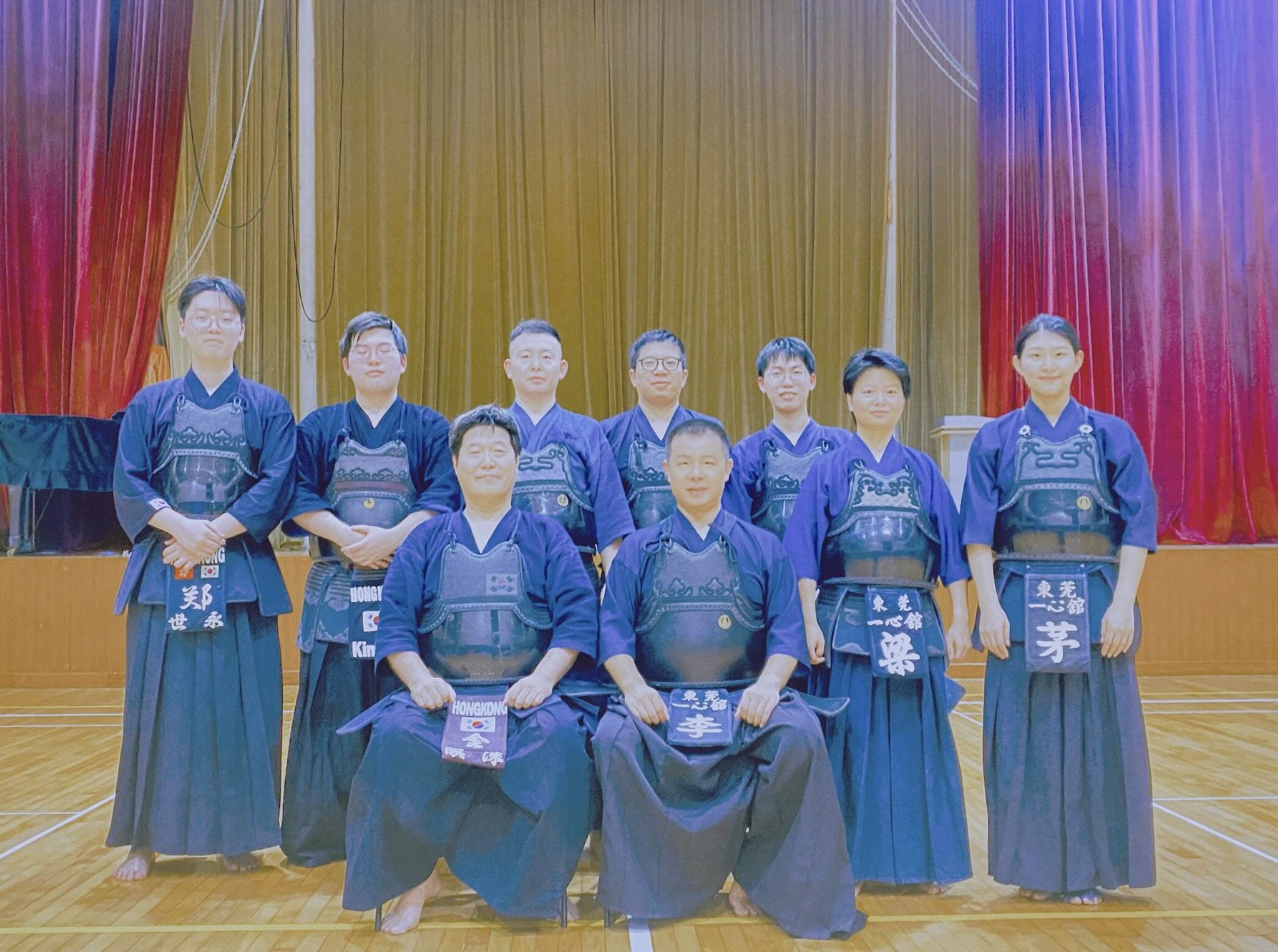 东莞剑道 | 东莞一心馆剑友赴香港韩国国际学校交流20240715