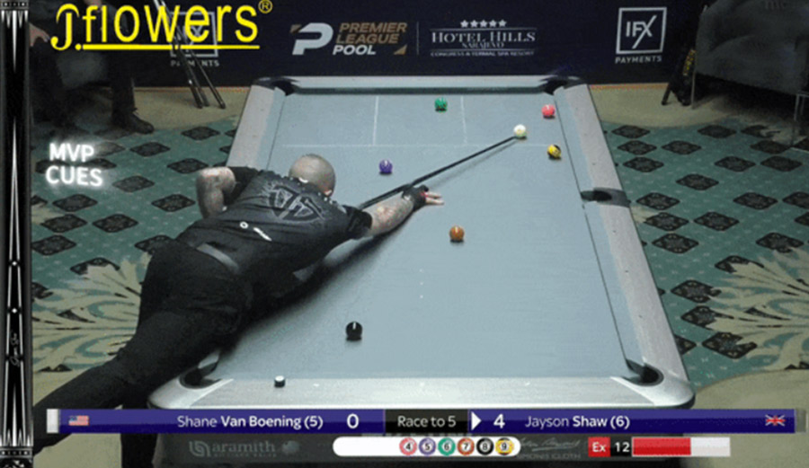 2025 PREMIER LEAGUE POOL 杰森肖JAYSON SHAW携同JFLOWERS球杆一路横扫