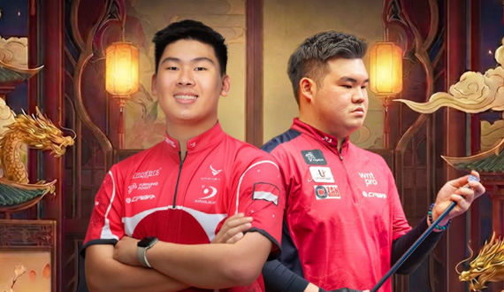 JFlowers品牌大使阿尔伯特·亚努阿尔塔Albert Januarta（17岁）斩落2025世界年度最佳球员Aloysius Yapp