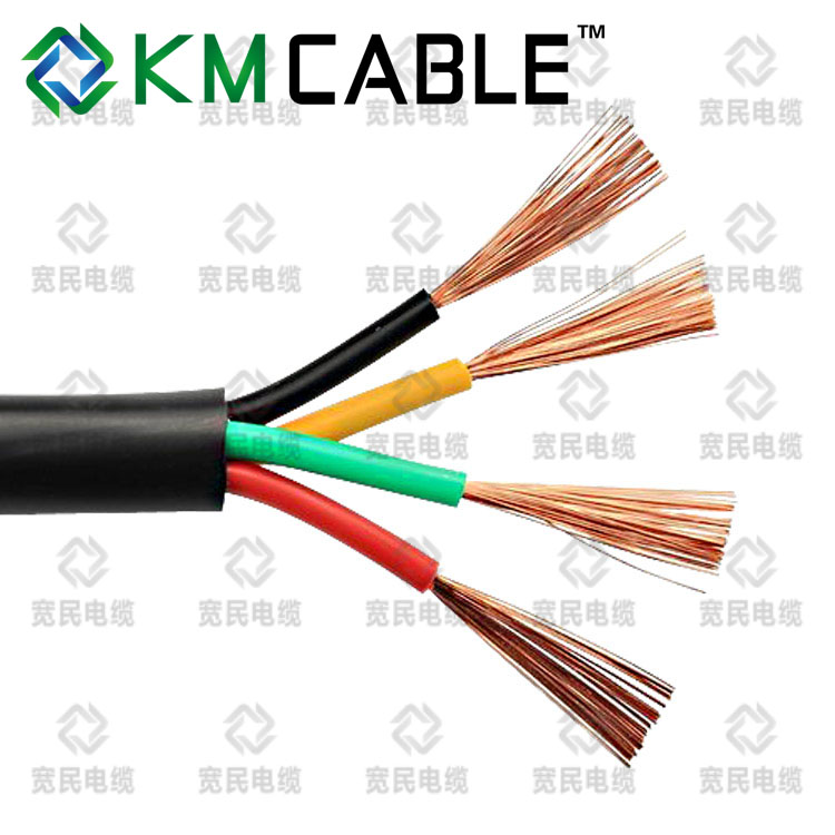 多芯软电线 高柔性PVC绝缘 RVV护套电缆