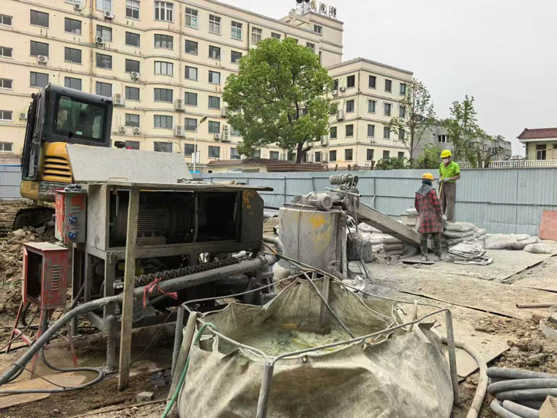 肥東縣托育中心泡沫混凝土填充