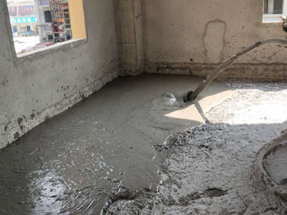 泡沫混凝土室内回填