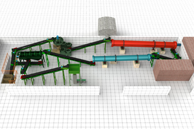 What is a Organic fertilizer production line?