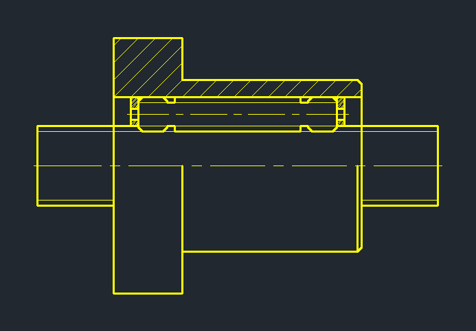 单片贴边法兰螺母