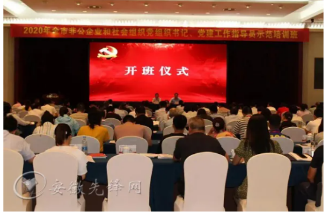 芜湖湖南商会党支部书记李明参加示范培训班