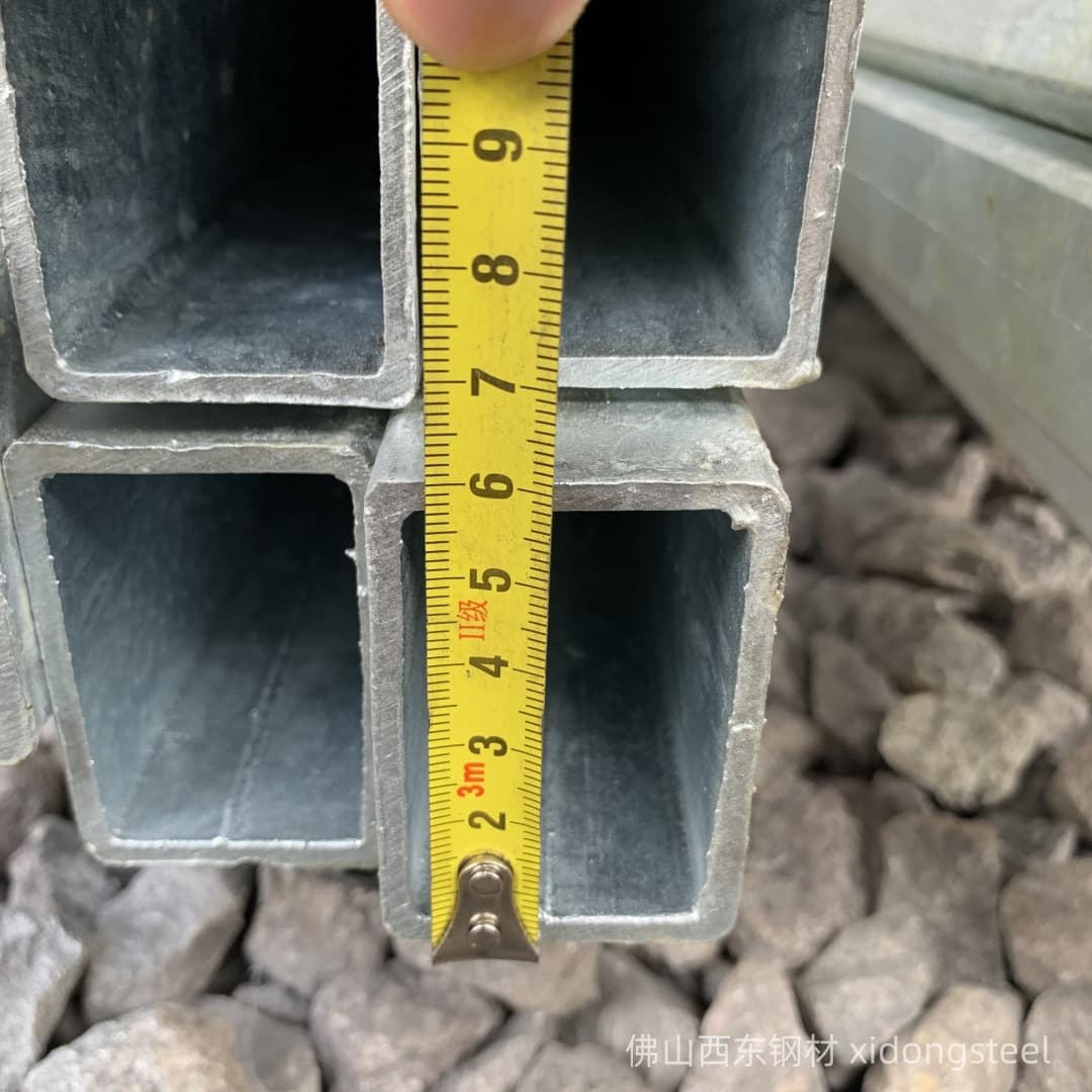 60*40*3.25方管实物图片