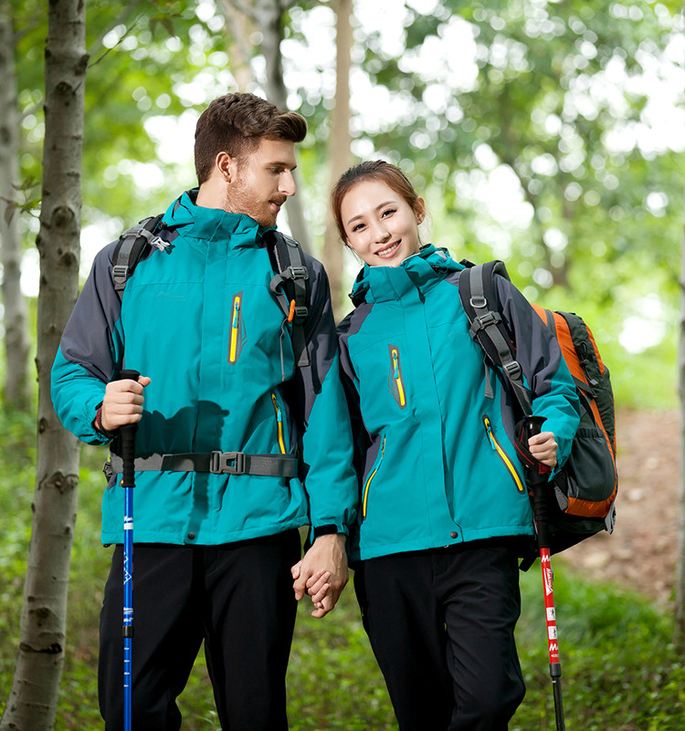 两件套冲锋衣内胆可拆卸户外运动服