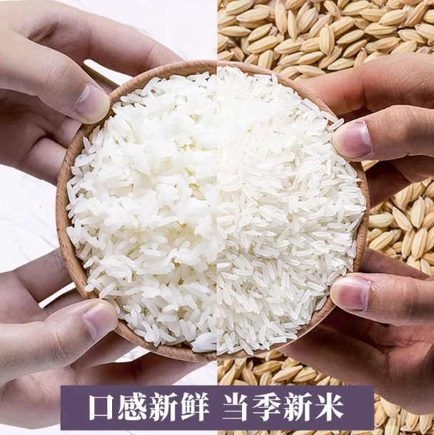 稻花翁京香优质籼米南方大米5kg口感香软爽滑甘甜全家都爱吃一斤