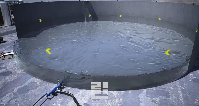 工厂水处理池工作原理