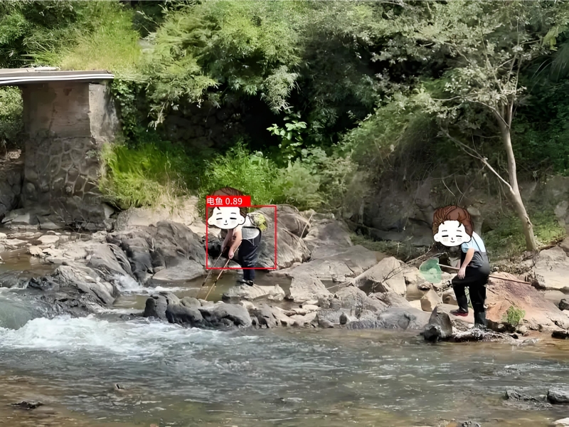 电鱼行为自动识别系统