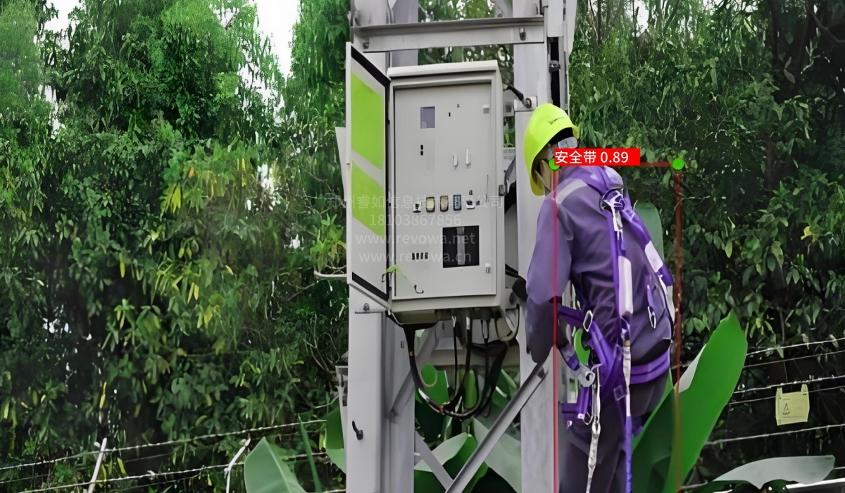 自动识别高空作业安全带佩戴系统