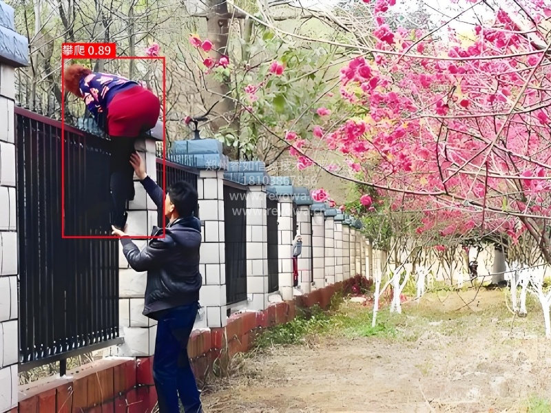 识别攀爬翻越系统